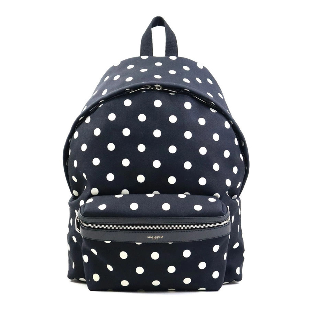 Saint Laurent backpack black white